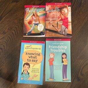 4 American Girl Books